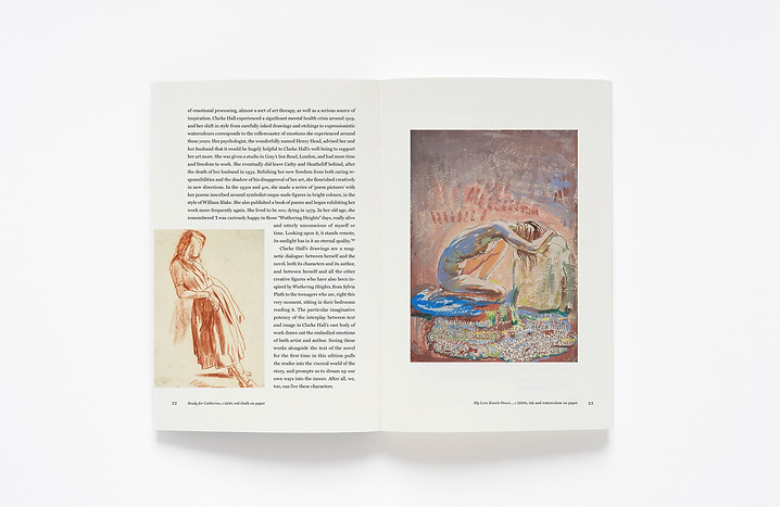 Wuthering Heights by Emily Bronë. Publication design, typesetting and image editing by Emily Benton Book Design. Published in 2026 Eiderdown Press. With illustrations by Edna Clarke Hall