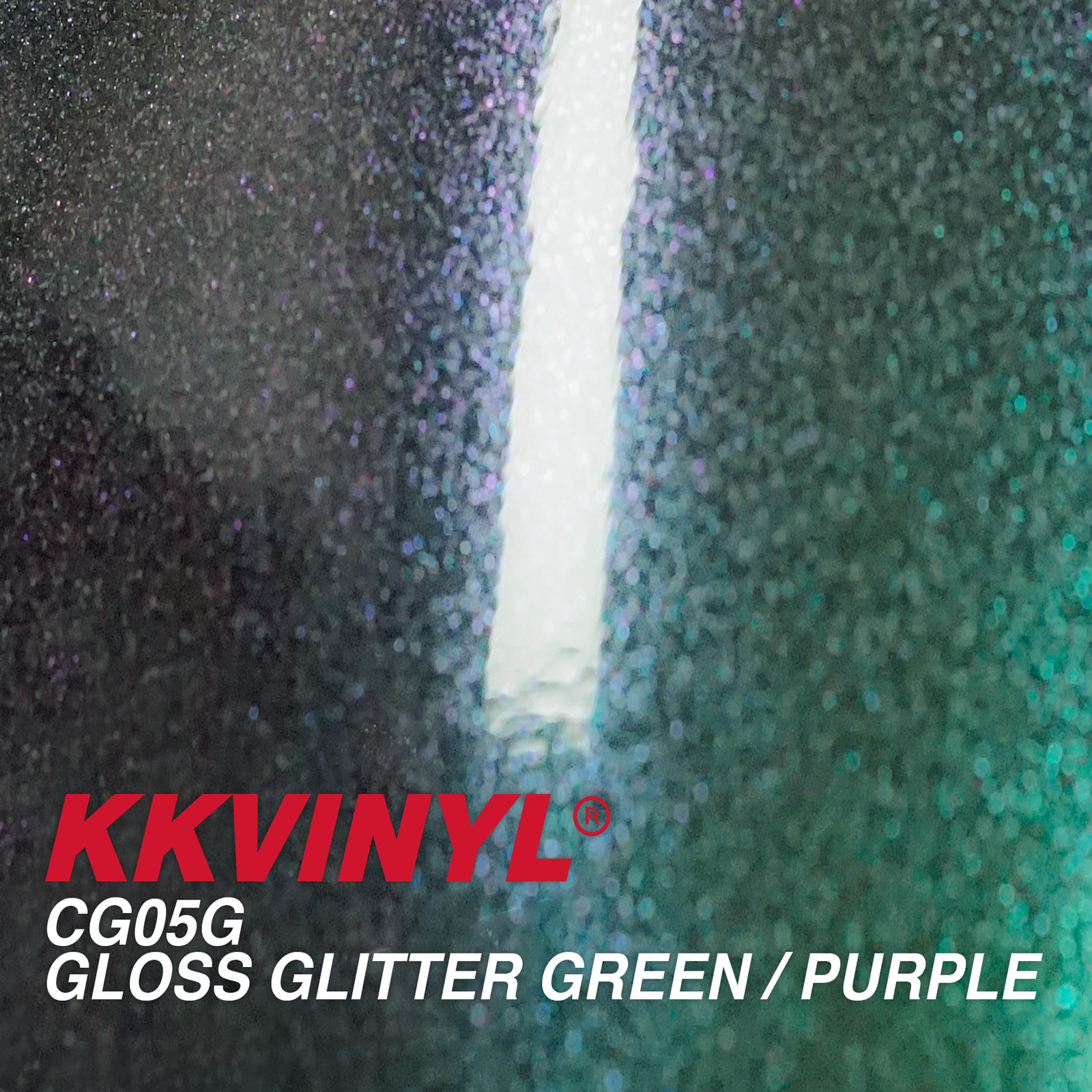 GLOSS GLITTER GREEN - PURPLE