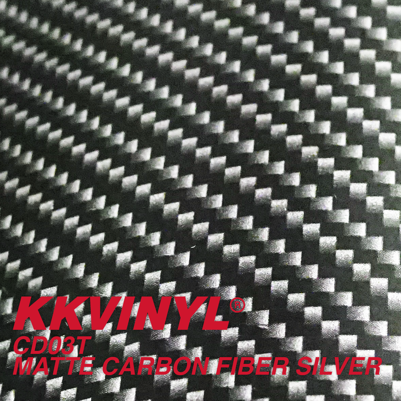 MATTE CARBON FIBER SILVER