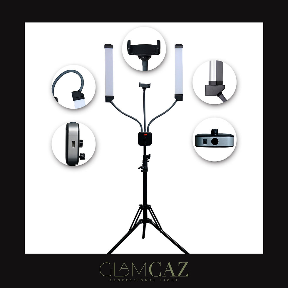 Thumbnail: Flat Glamcaz Professional LED Light