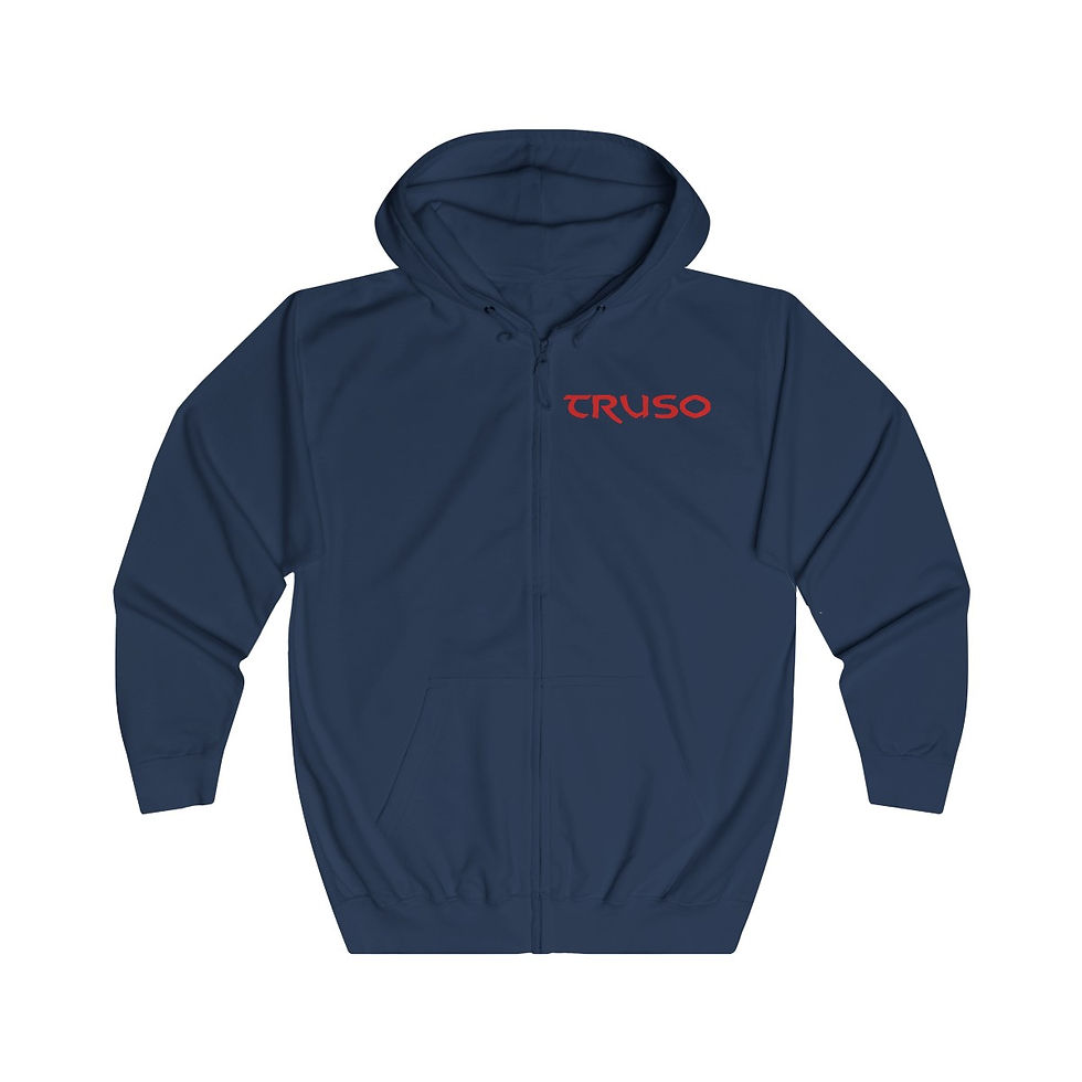 Thumbnail: Truso Brand -  Unisex Full Zip Premium Hoodie
