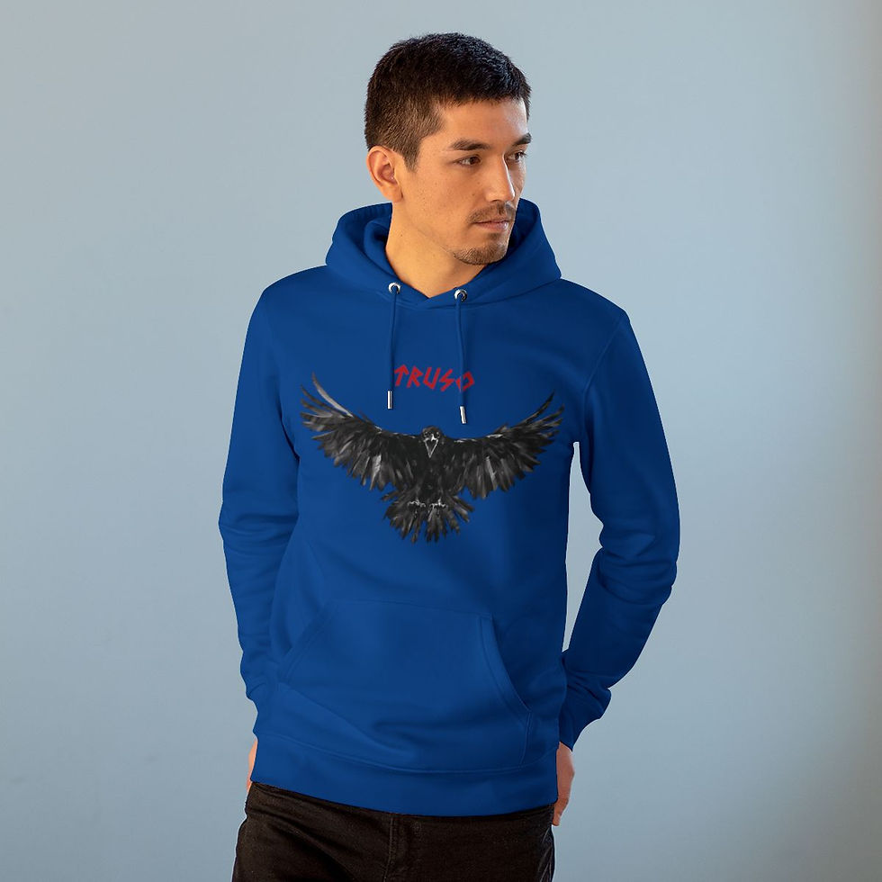 Thumbnail: Truso Brand - Premium Hoodie with Odin's Raven