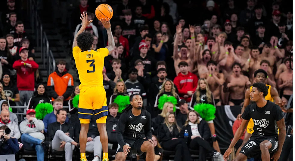 NCAAMB Game of the Night: Honor Huff Powers West Virginia 14-Point Comeback