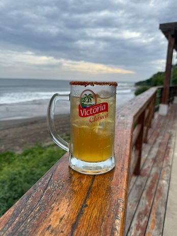Beer at On The Hunt Nicaragua Lodge