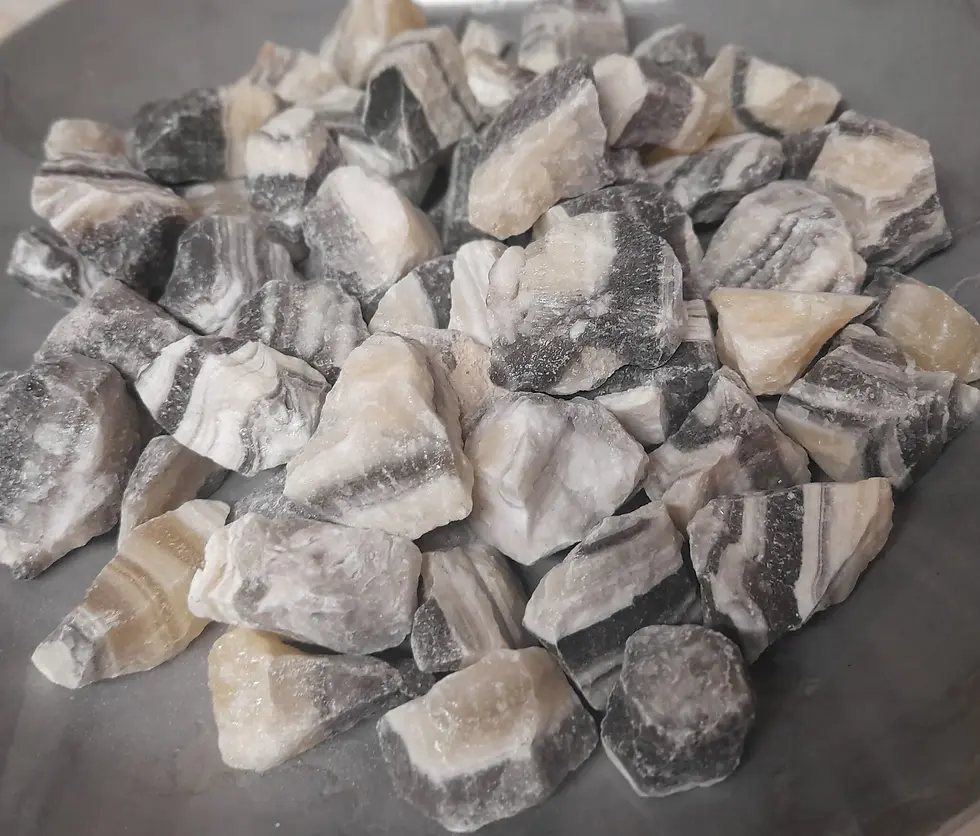 Zebra Calcite Rough Crystal