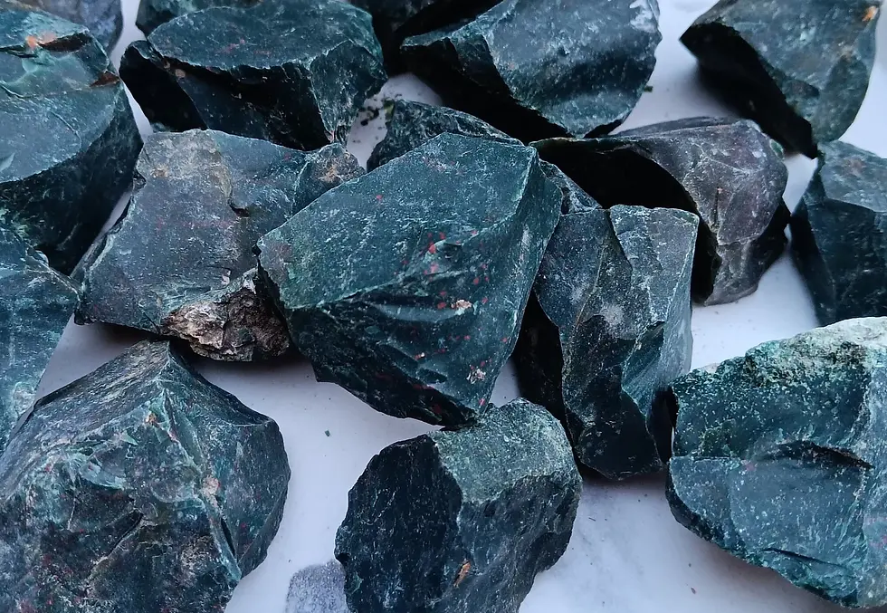 Bloodstone Rough Crystal