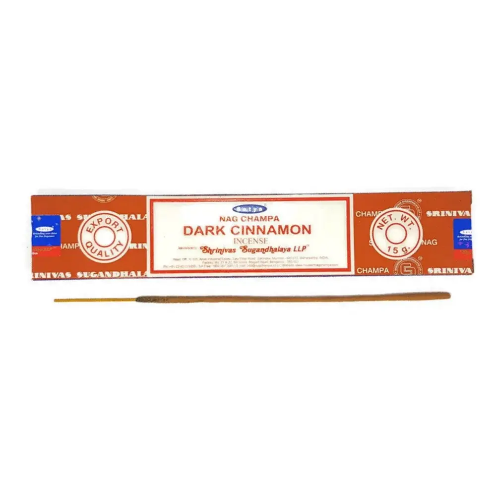 Satya Dark Cinnamon Incense Sticks