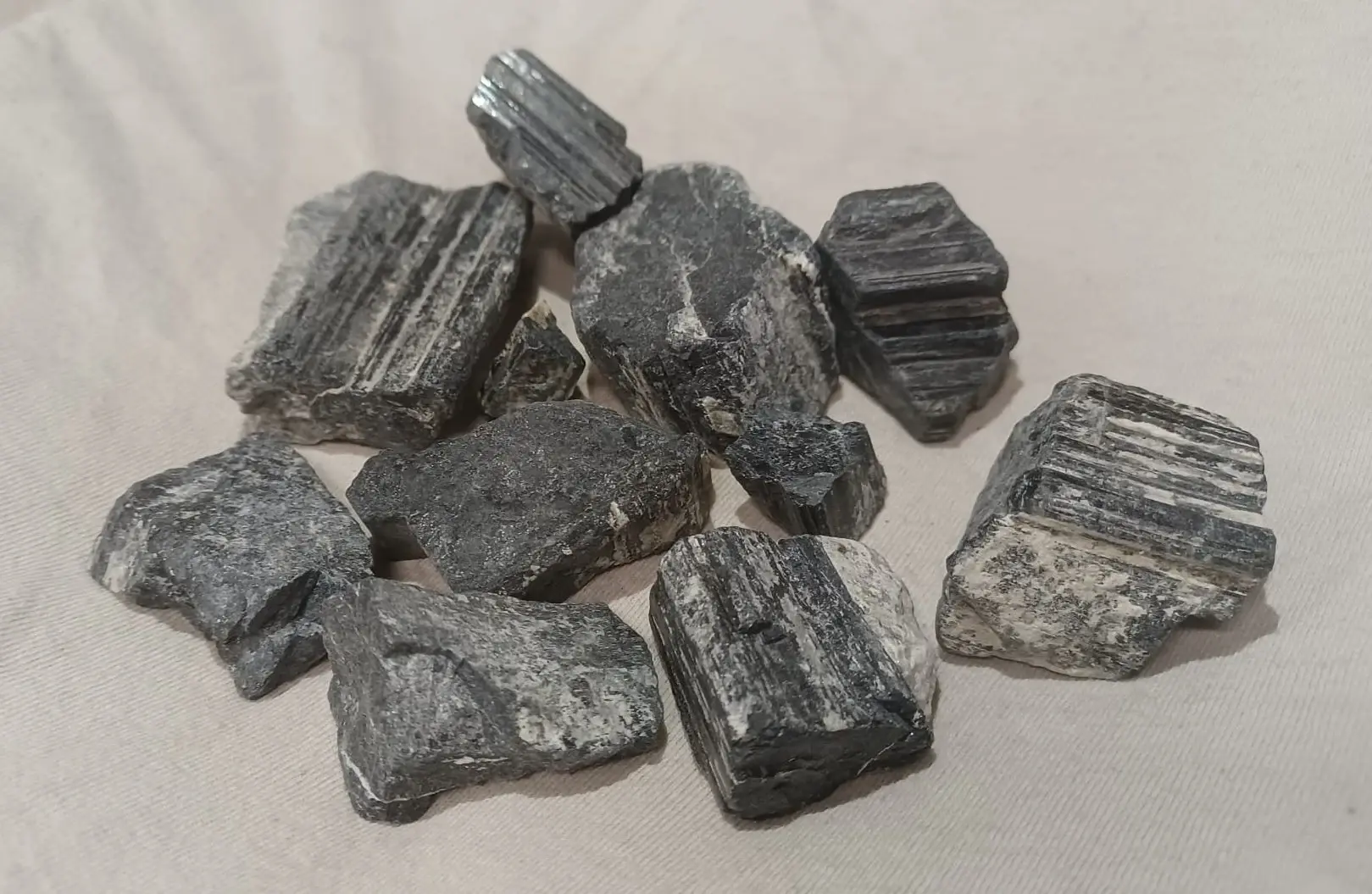 Black Tourmaline Rough Crystal