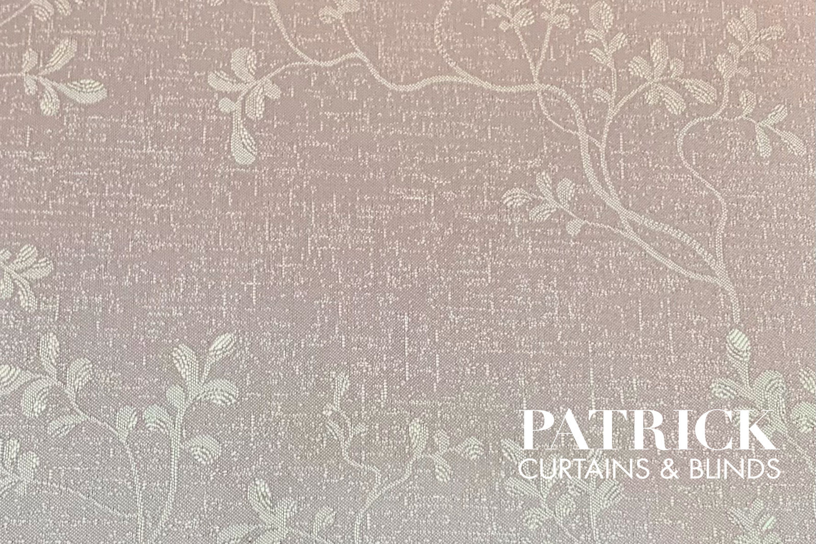 BLOCKOUT CURTAINS FLORA 307-7 PINK TINT(Finished product price $99/m)