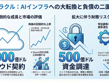オラクルが挑む3000億ドルのAI大博打。巨額債務とOpenAI依存の先に待つ未来