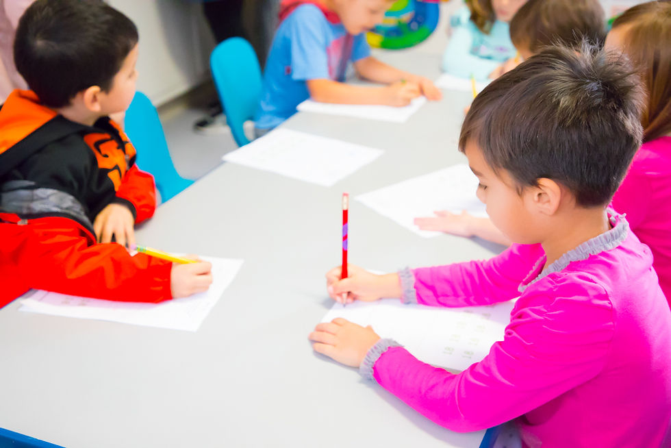 kids drawing lesson