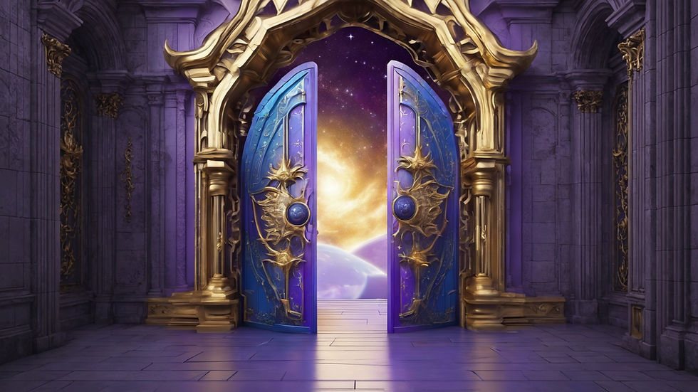 blue, purple and gold celestial doors that are open .jpg