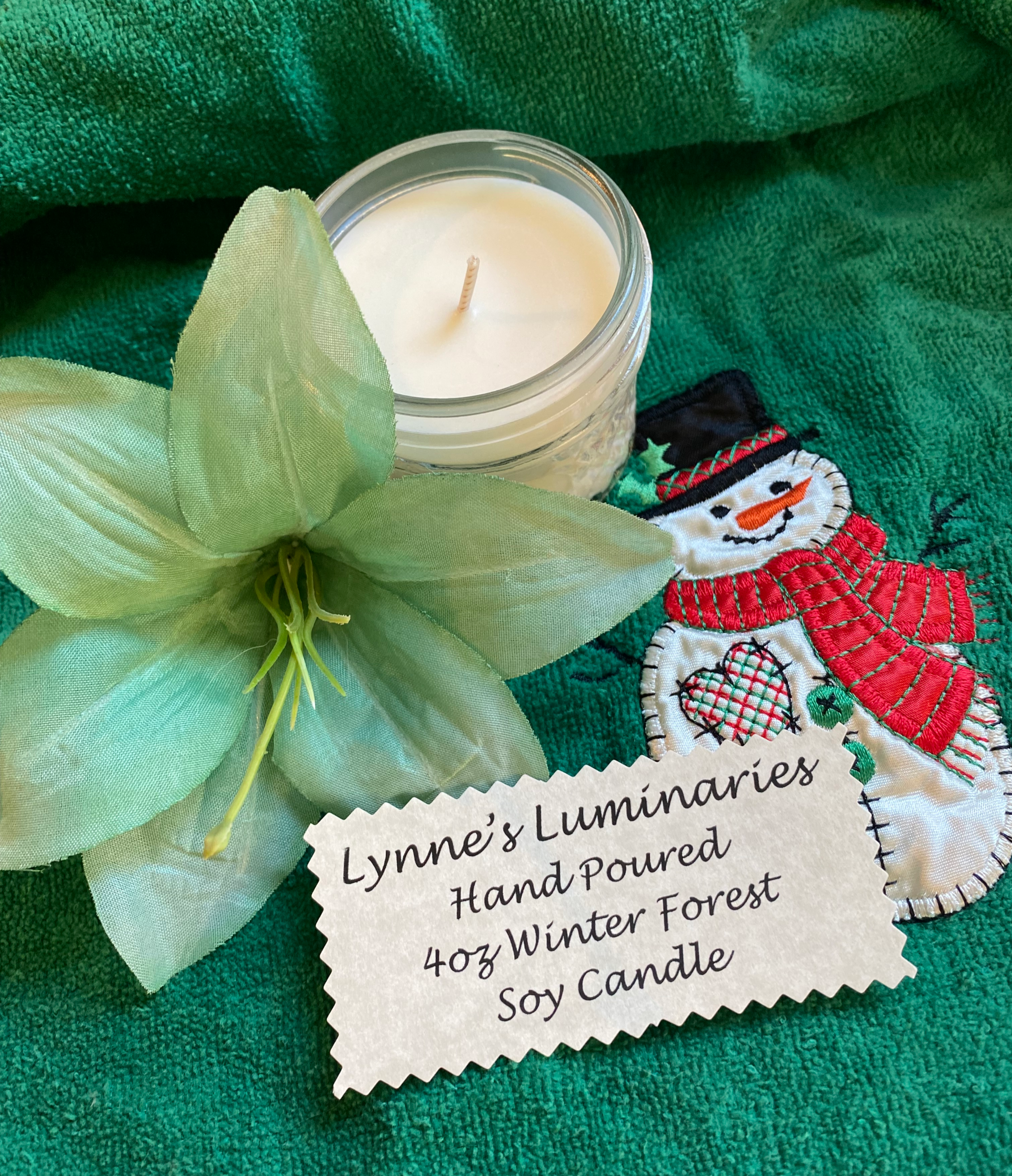 4 oz Winter Forest Soy Candle