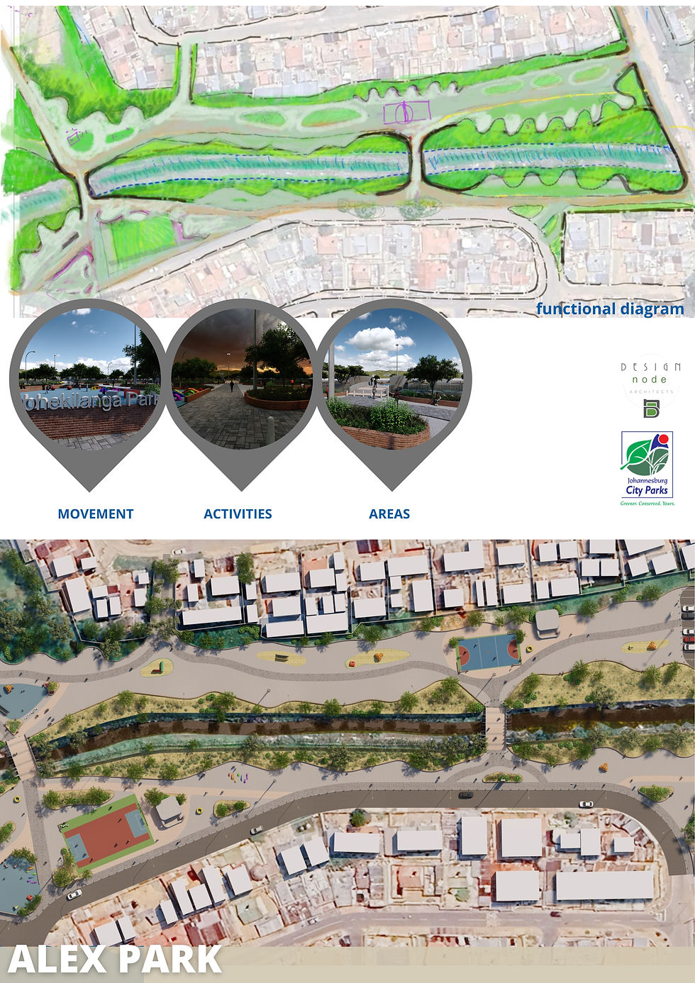 Bleu & Yellow Summer Travel Promotion Poster