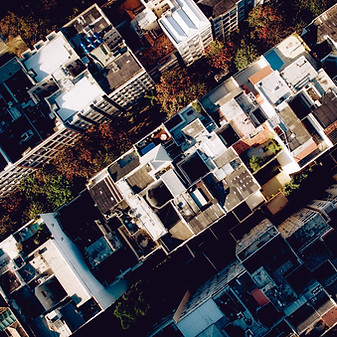 Aerial Photo of a City