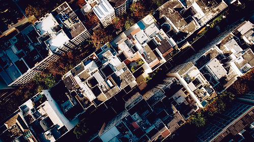 Aerial View Cityscape