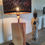 Miniature : Lampe epoxy orangé