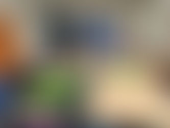 Séance peinture ce lundi à l'Accueil de jour