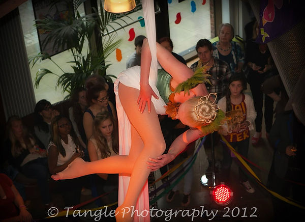 green gold brown autumn fairy on silks