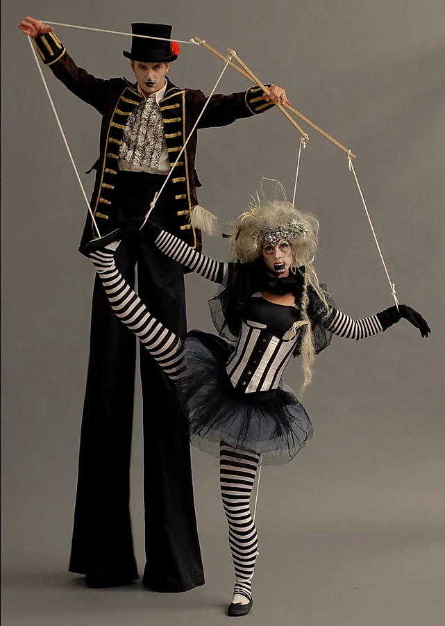 Stripey Marionette - Halloween