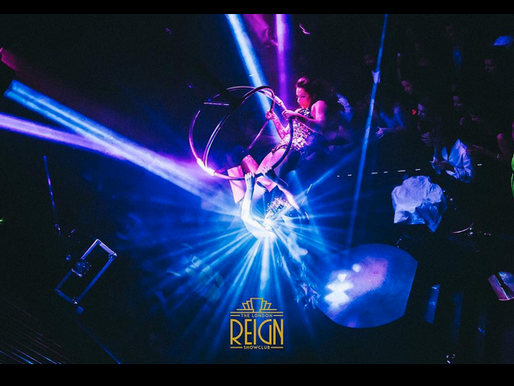 Spinning on the Aerial Sphere at London Reign