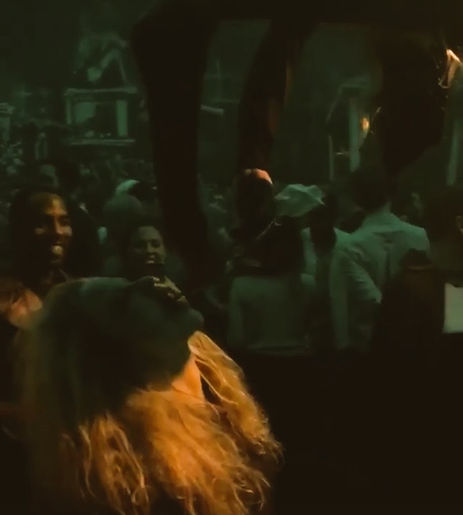 Aerial bat serving alcohol from blood bgs