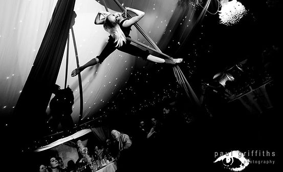 Moulin Rouge Silks Act by Katie Hardwick