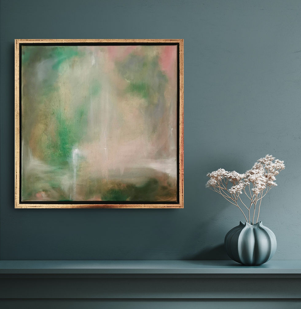 Thumbnail: Light through the cypress (framed)