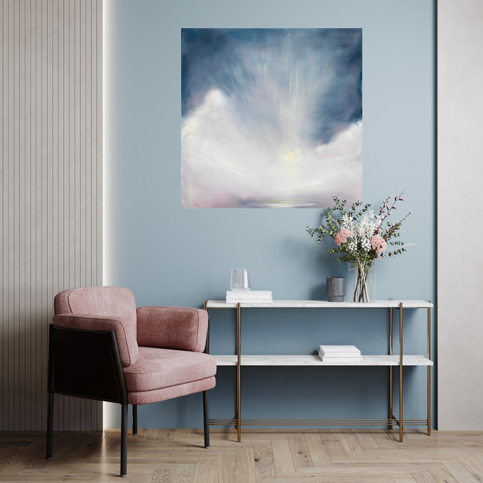 Thumbnail: The gift of light in winter (framed)