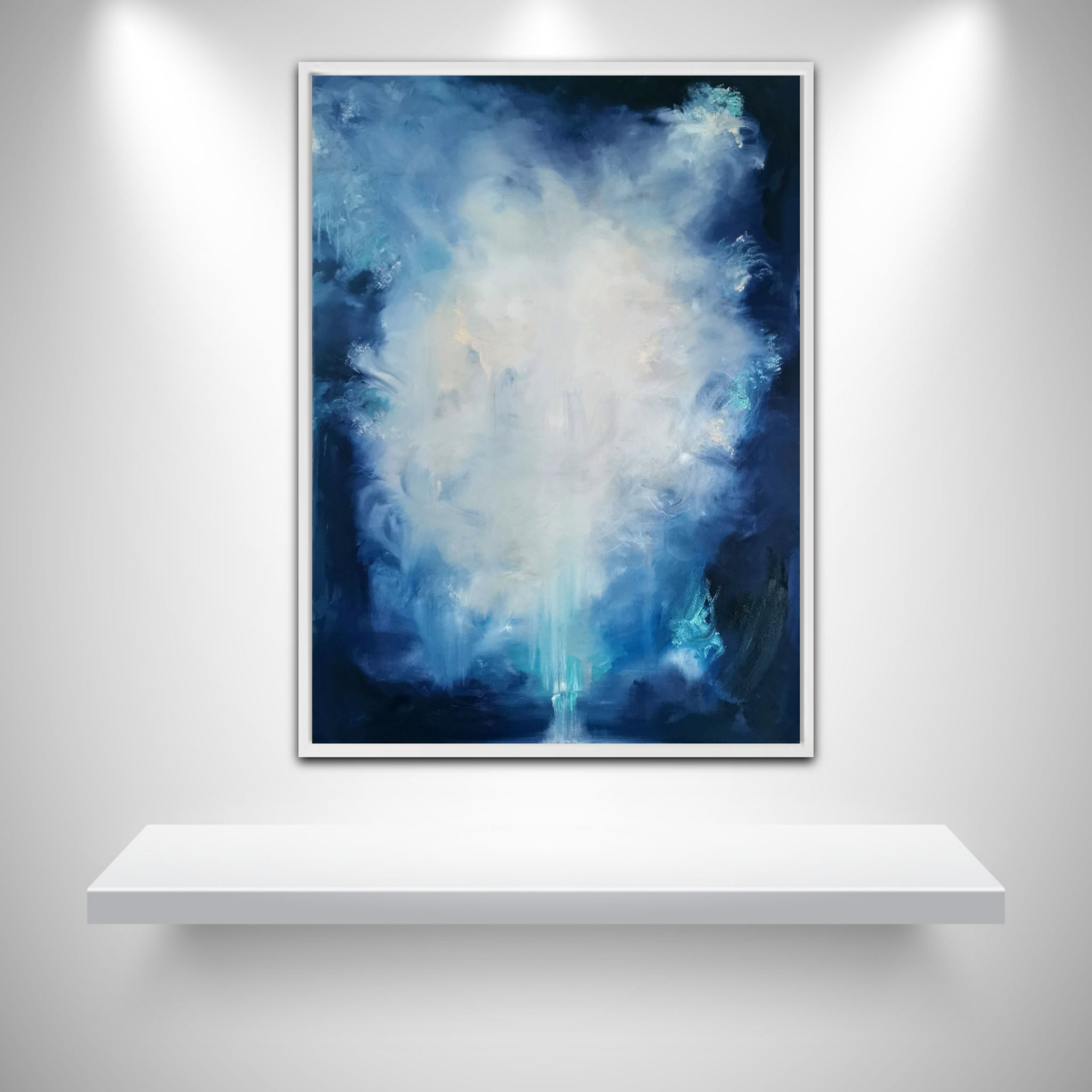 Coming home in the dark (framed)