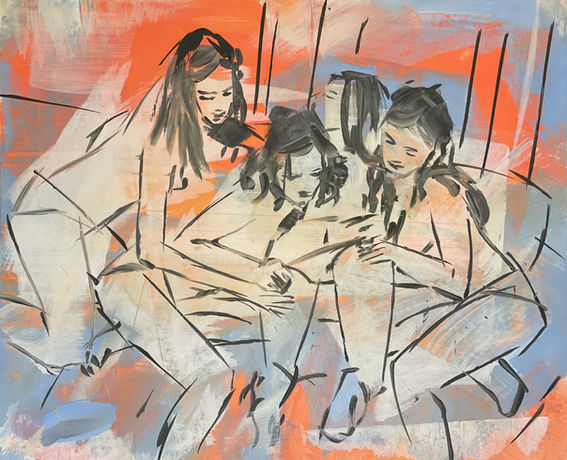 lovers (colour) 50x63 2021 garth bowden.jpeg