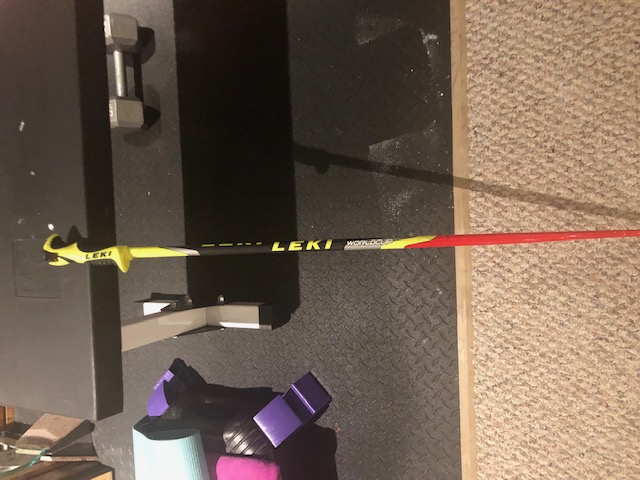 Single Leki 105 SL pole