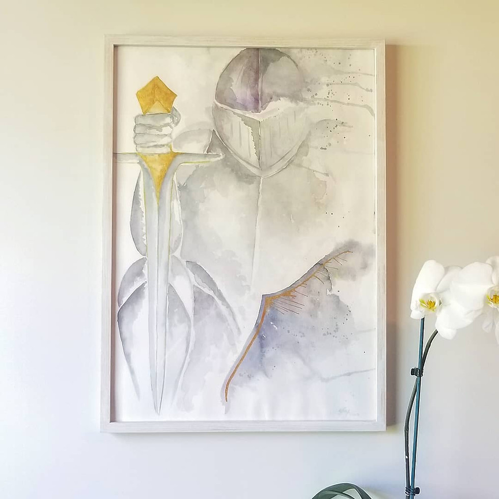 Thumbnail: Bespoke one of a kind Watercolours