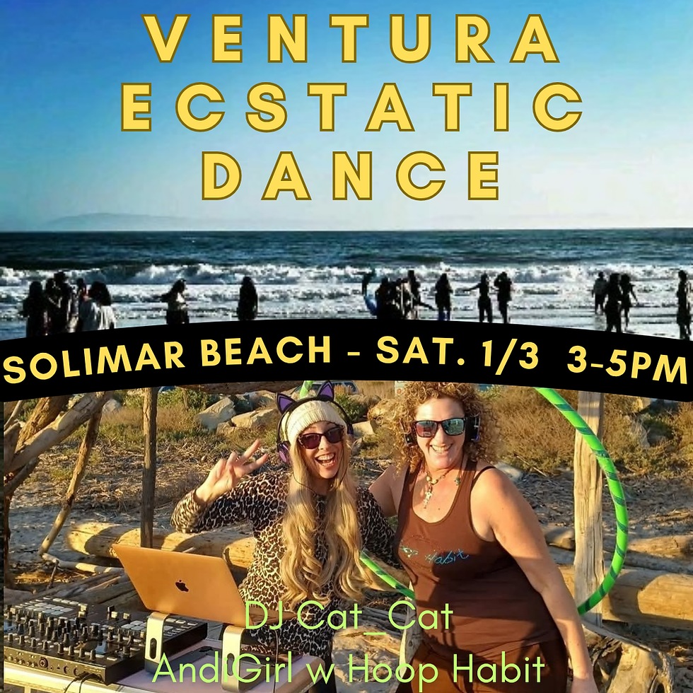 Ventura Ecstatic Dance & Hoop w/Sound Healing