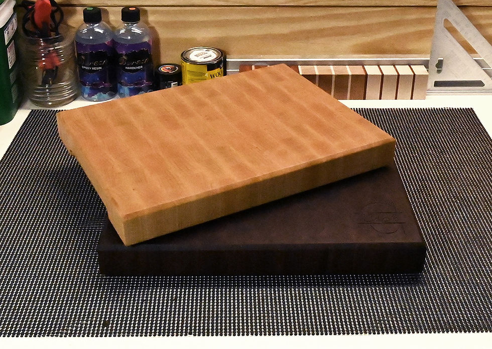 Thumbnail: End-Grain Cutting Board - 11" x 14" x 1.5"