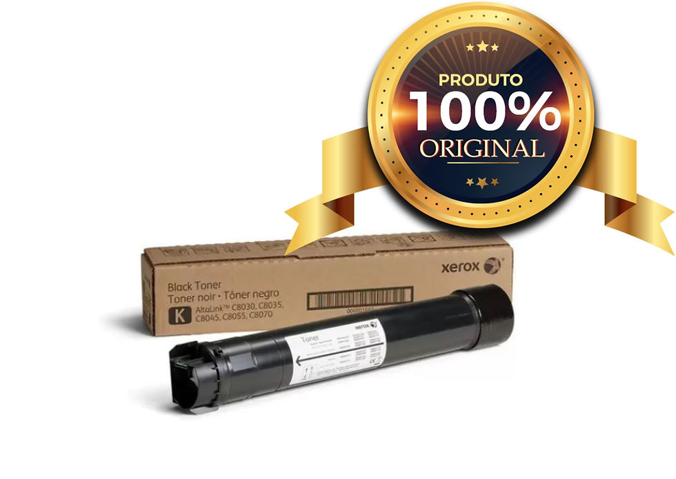 CARTUCHO DE TONER PRETO ORIGINAL PARA XEROX C60