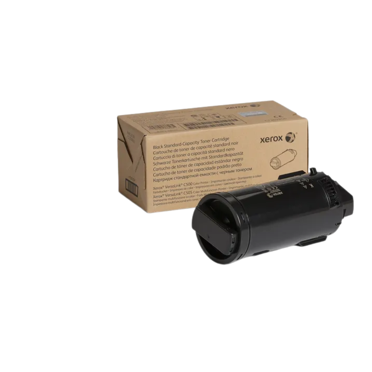 Cartucho de toner preto original  Xerox VersaLink C500DN / C500N