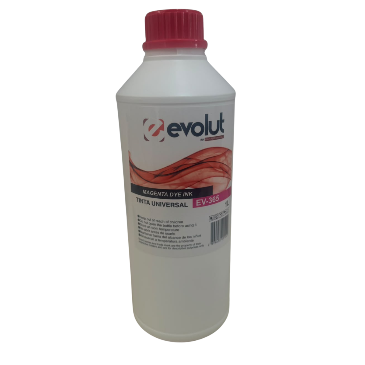 Tinta Compatível Corante Epson Hp Ev365 664 Et504 Gt53 1 Litro Magenta