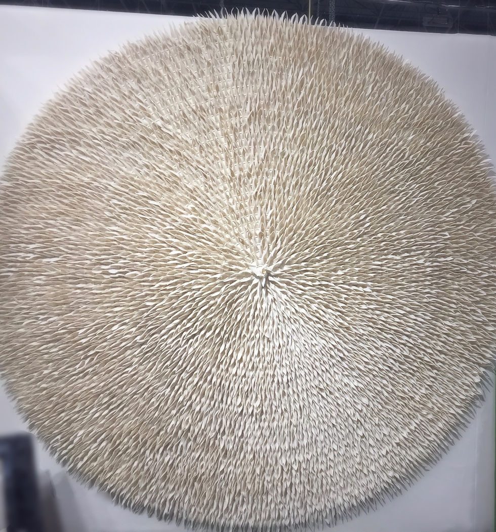 Felt art acoustical art by Anne Kyyro Quinn