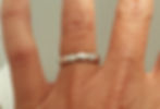 Thumbnail: Mokume Gane Infinity diamond Ring - Rhythm