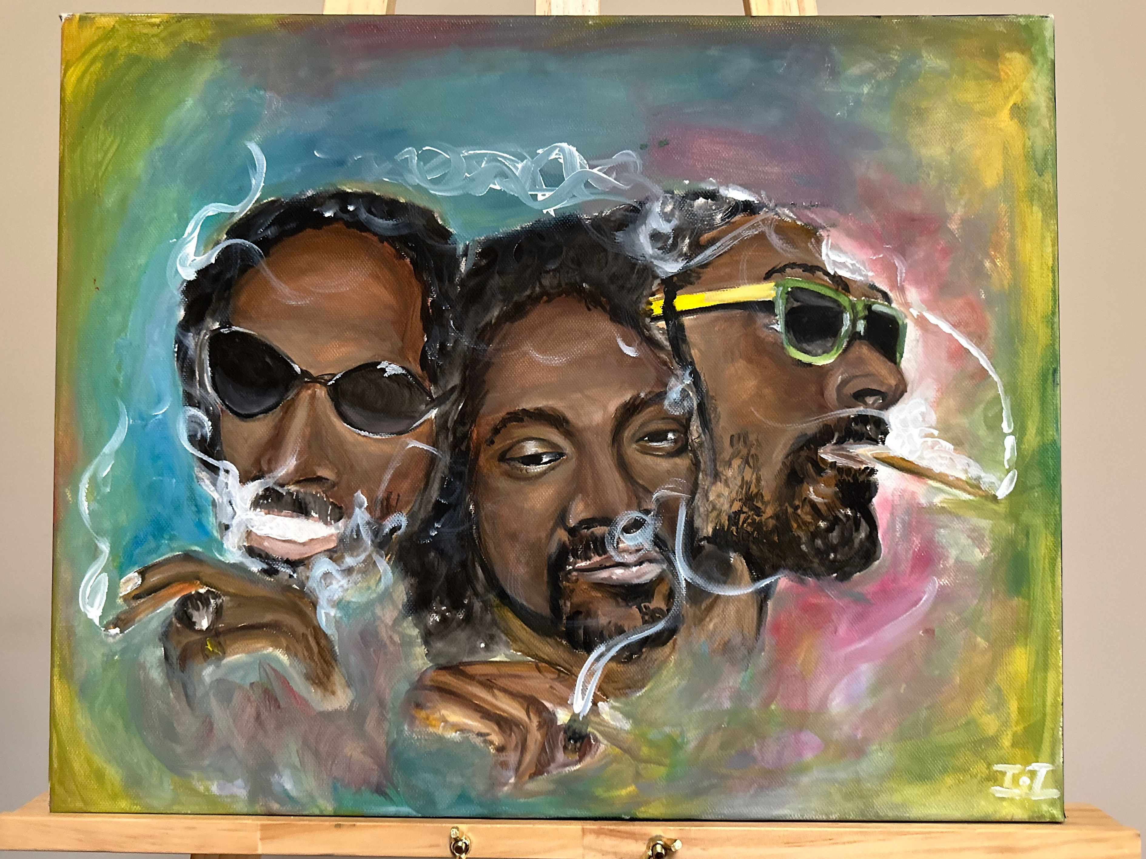 Snoop Dogg Original Painting