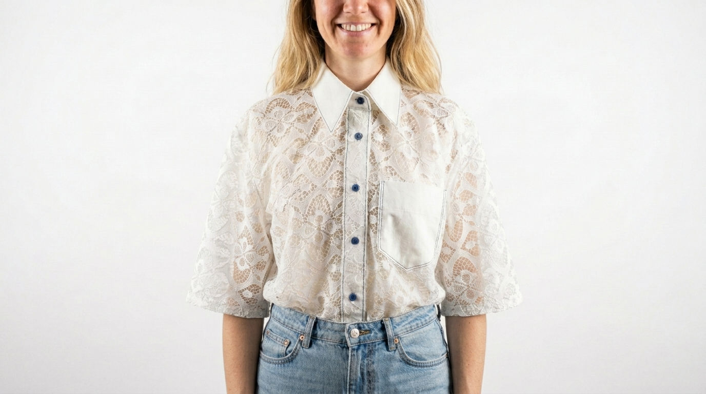 Fancy košile ze záclon