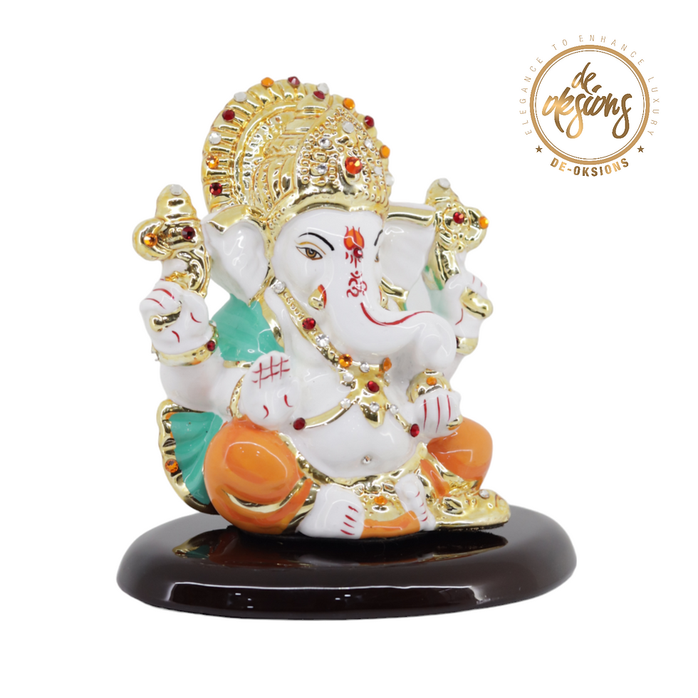 Thumbnail: Deoksions - Austrian Crystal Studded Ganesha