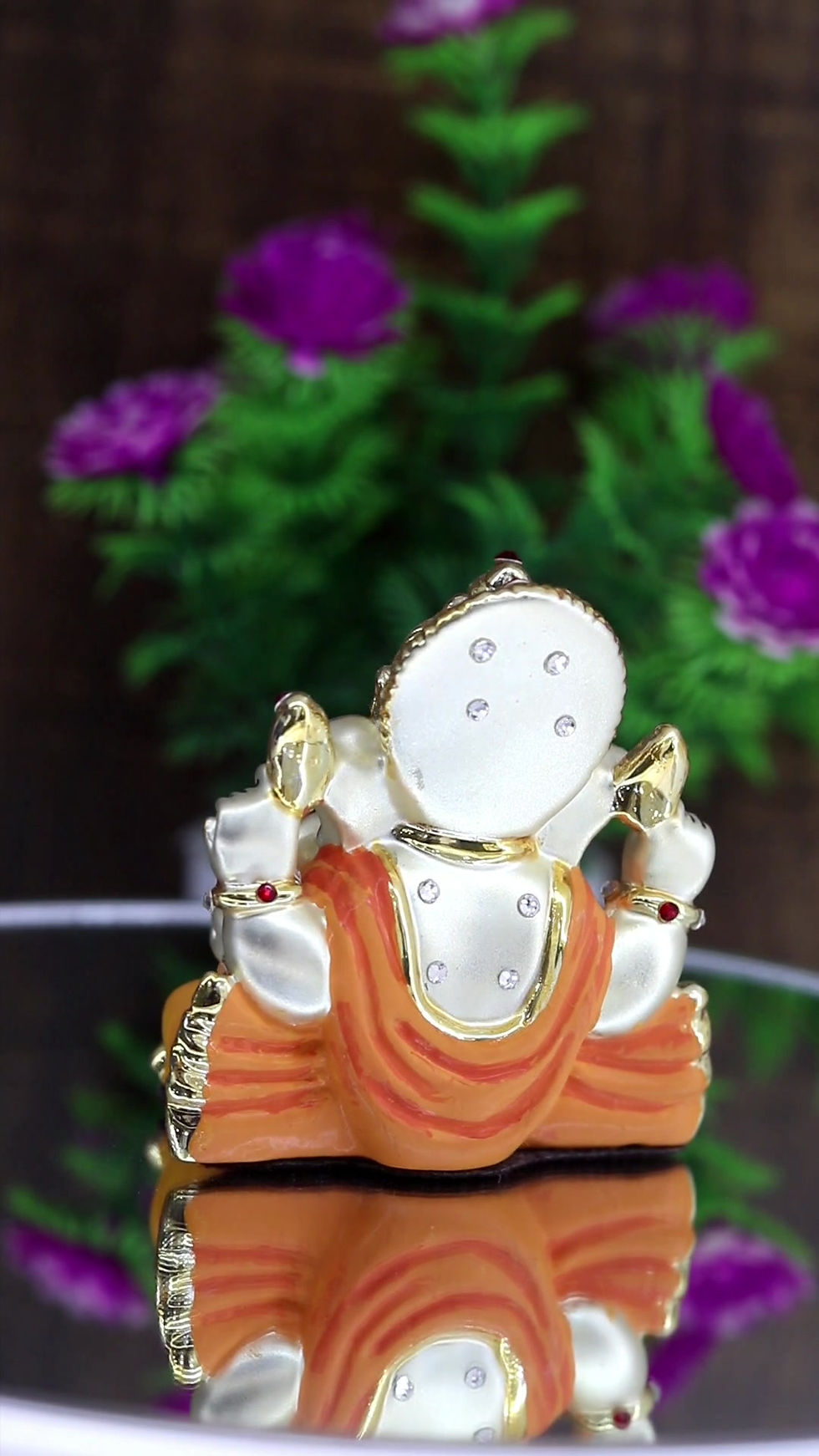 Thumbnail: Deoksions - Austrian Crystal Studded Ganesha
