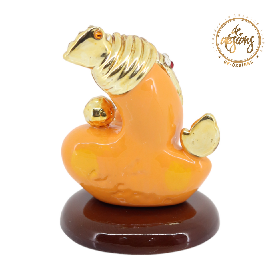 Thumbnail: Deoksions - Swarovski Studded Ganesh Idol for Car Dashboard & Home decor