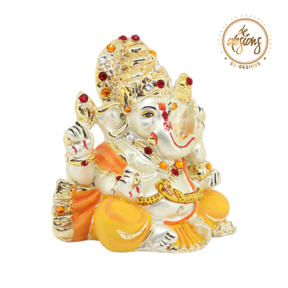 Thumbnail: Deoksions - Austrian Crystal Studded Ganesha