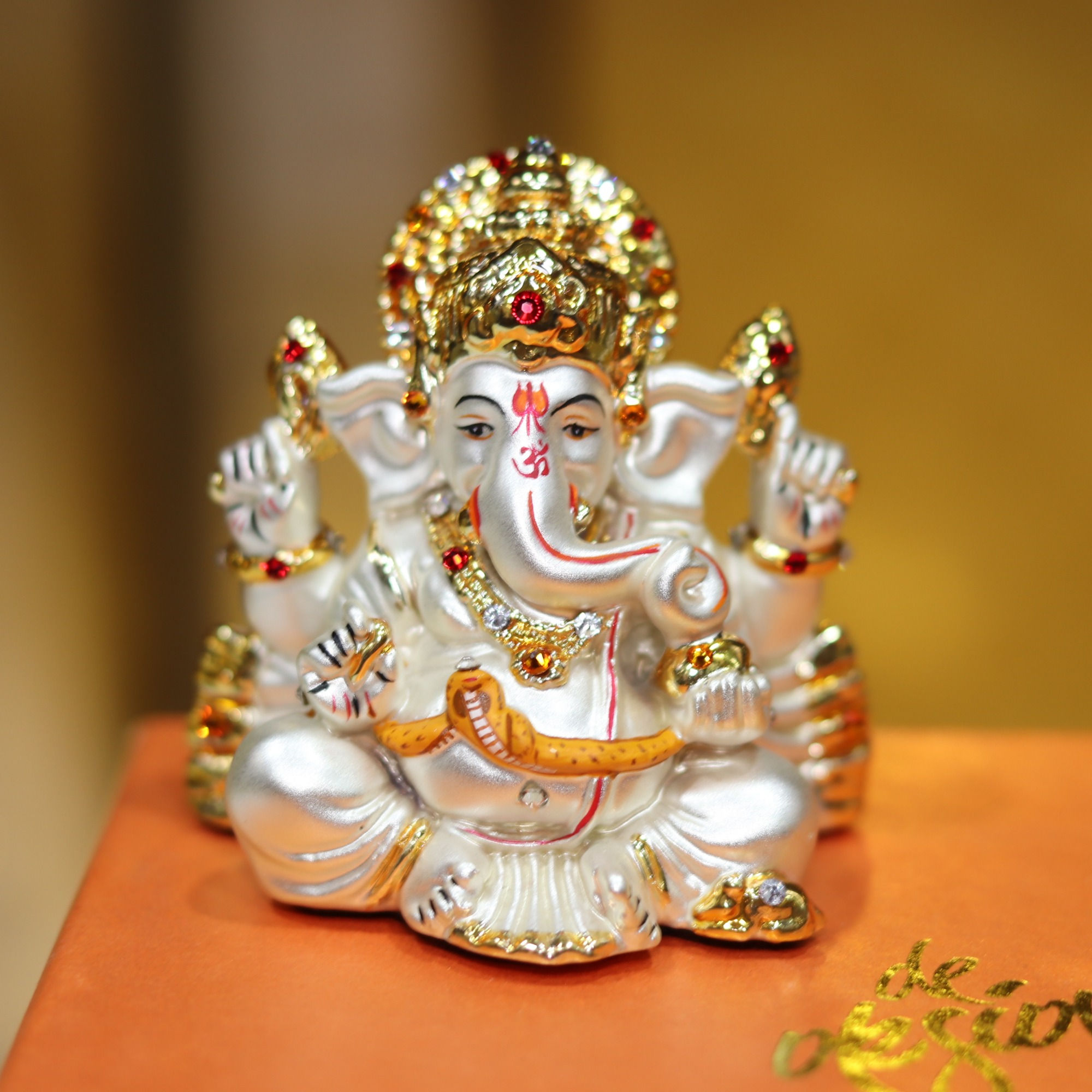 Deoksions - Austrian Crystal Studded Ganesha