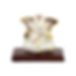 Deoksions - Swarovski Crystal Studded Ganesha For Car dashboard & Home decor