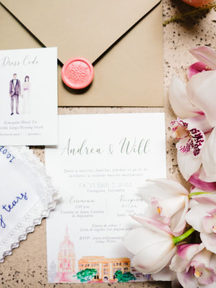 Invitaciones de boda modernas