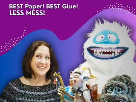 How to Paper Mache: BEST paper, BEST glue recipe, BEST results!